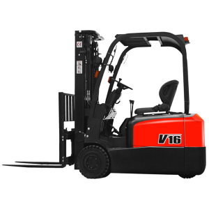 三支點(diǎn)電動叉車,電瓶叉車 1.5T 2T(通道更省,更加靈活)